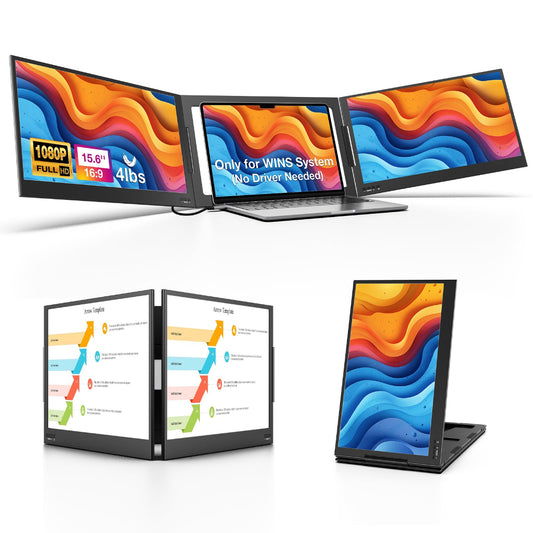 QQH 15.6" Triple Portable Monitor Z80