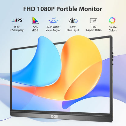 QQH 15.6" Portable Mointor Z12-3