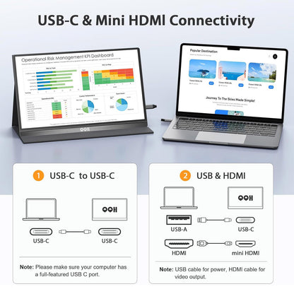 QQH 15.6" Portable Mointor Z12-3