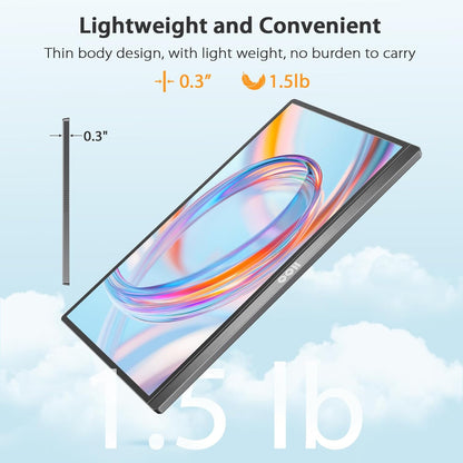 QQH 15.6" Portable Mointor Z12-3